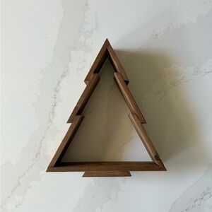 Handmade Wood Tree Shelf